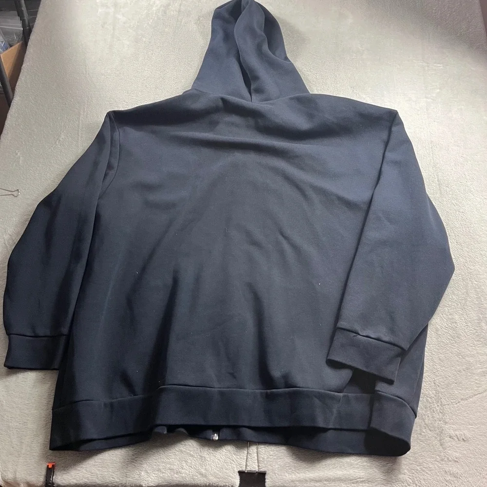 Polo Ralph Lauren Mens Big & Tall 5XB Navy Blue Full Zip Pony Logo Hoodie